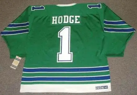 CHARLIE HODGE Oakland Seals 1967 CCM Vintage Throwback Home NHL Jersey 