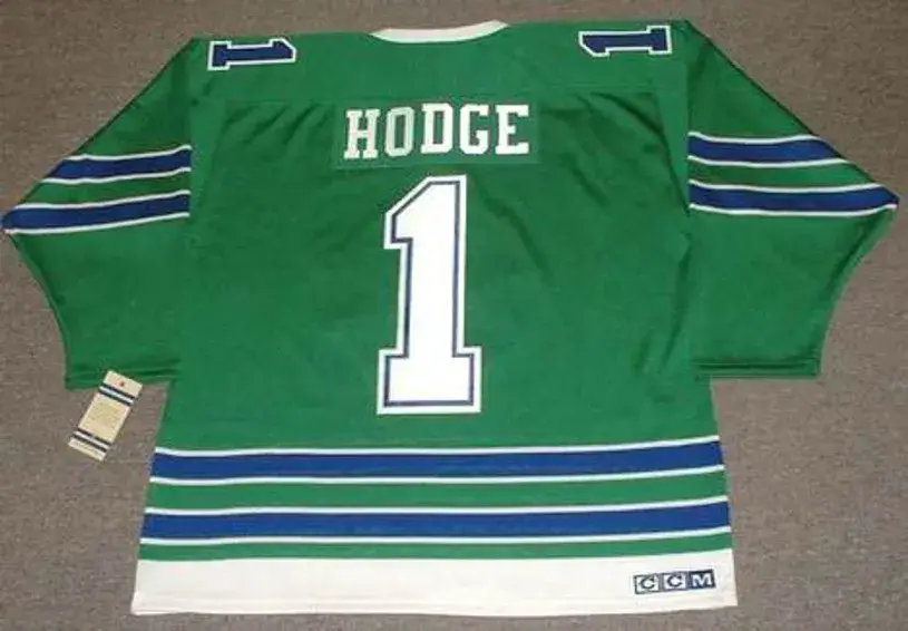 CHARLIE HODGE Oakland Seals 1967 CCM Vintage Throwback Home NHL Jersey 