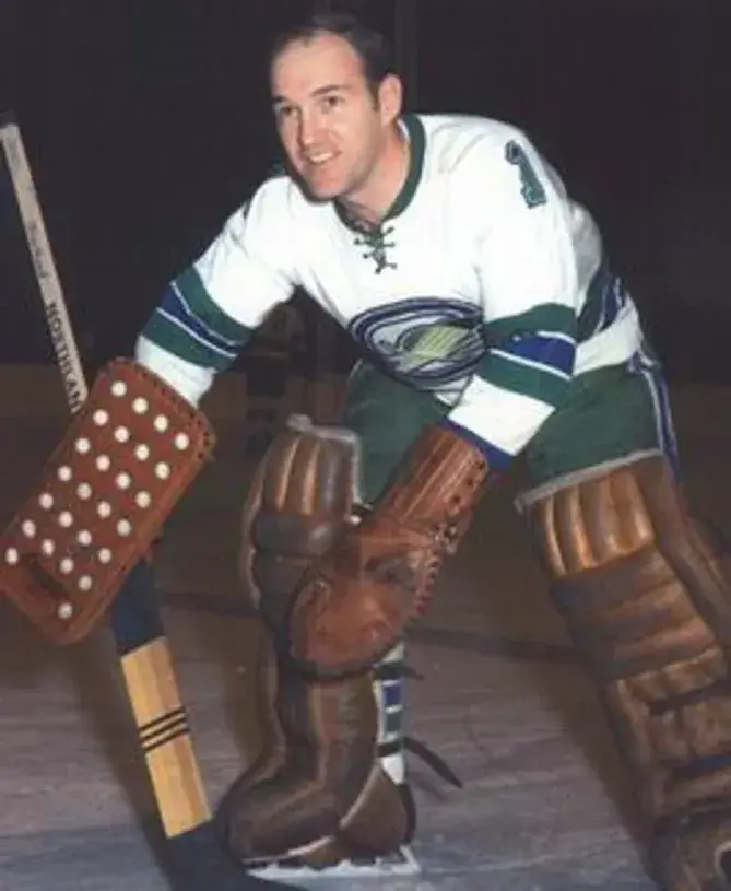 CHARLIE HODGE Oakland Seals 1967 CCM Vintage Throwback Home NHL Jersey 