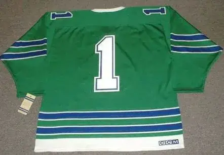 CHARLIE HODGE Oakland Seals 1967 CCM Vintage Throwback Home NHL Jersey 