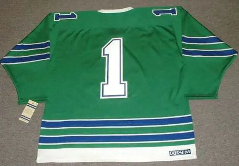 CHARLIE HODGE Oakland Seals 1967 CCM Vintage Throwback Home NHL Jersey 