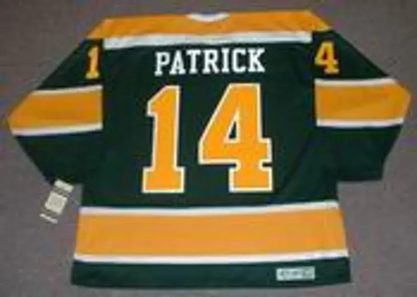 CRAIG PATRICK California Golden Seals 1972 CCM Throwback NHL Hockey Jersey 