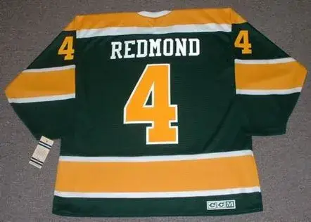 DICK REDMOND California Golden Seals 1972 CCM Vintage Throwback NHL Jersey 