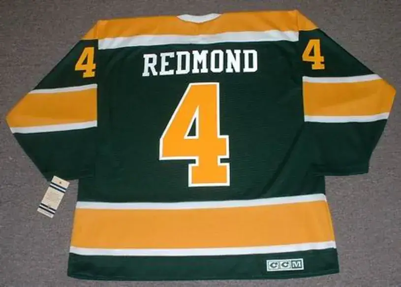 DICK REDMOND California Golden Seals 1972 CCM Vintage Throwback NHL Jersey 