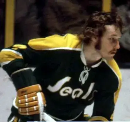 DICK REDMOND California Golden Seals 1972 CCM Vintage Throwback NHL Jersey 