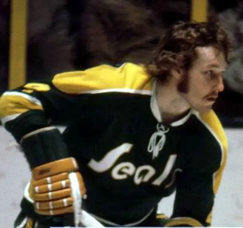 DICK REDMOND California Golden Seals 1972 CCM Vintage Throwback NHL Jersey 