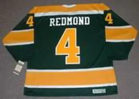 DICK REDMOND California Golden Seals 1972 CCM Vintage Throwback NHL Jersey 