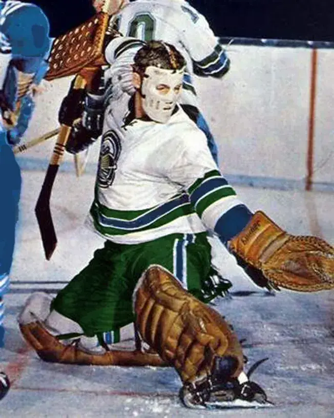 GARY SMITH Oakland Seals 1967 CCM Vintage Throwback Away NHL Jersey 