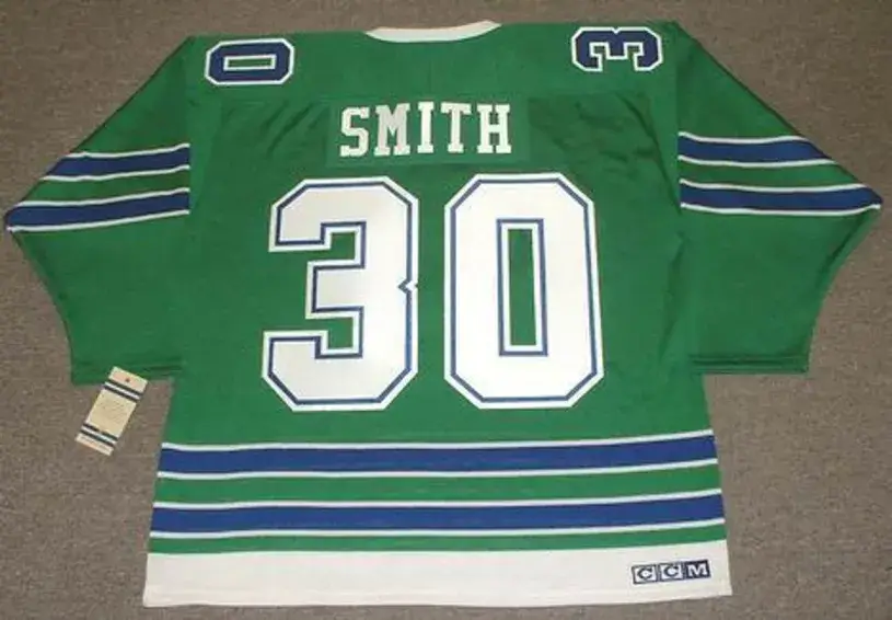 GARY SMITH Oakland Seals 1967 CCM Vintage Throwback Home NHL Jersey 