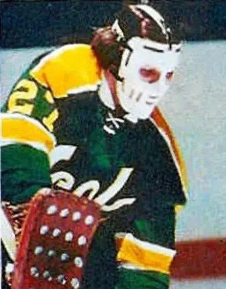 GILLES MELOCHE California Golden Seals 1972 CCM NHL Vintage Throwback Jersey 