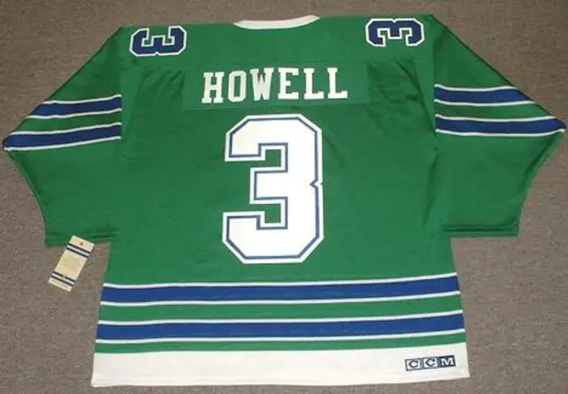 HARRY HOWELL Oakland Seals 1969 CCM Vintage Throwback Home NHL Jersey 