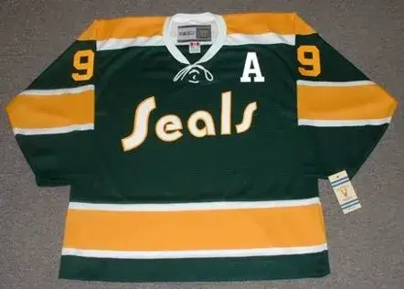 IVAN BOLDIREV California Golden Seals 1972 CCM Vintage Throwback NHL Jersey