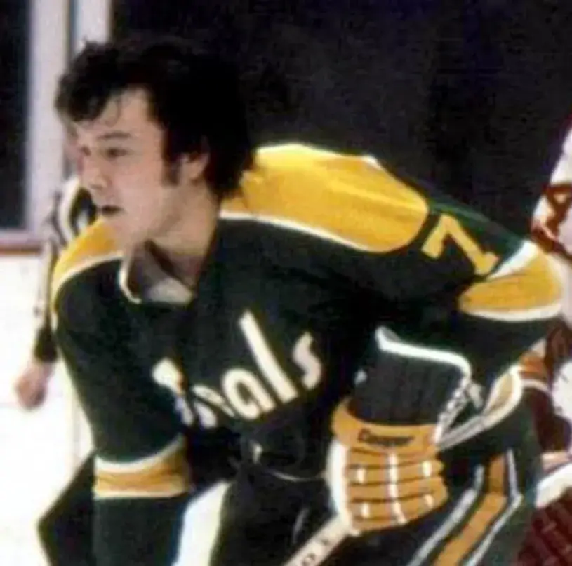 REGGIE LEACH California Golden Seals 1972 CCM Vintage Throwback NHL Jersey 