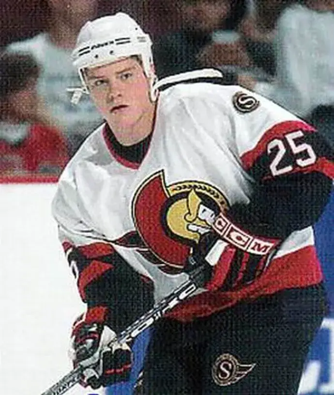 CHRIS NEIL Ottawa Senators 2007 CCM Throwback NHL Hockey Jersey 