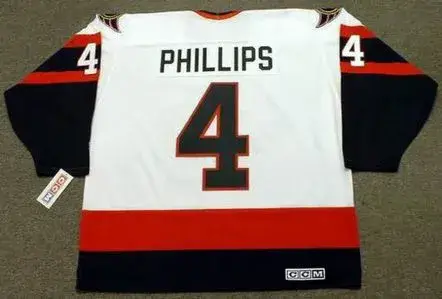 CHRIS PHILLIPS Ottawa Senators 2007 CCM Throwback NHL Hockey Jersey 