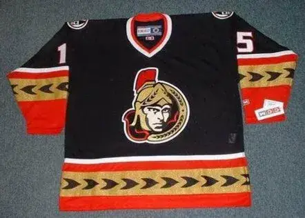 DANY HEATLEY Ottawa Senators 2007 CCM Throwback NHL Hockey Jersey