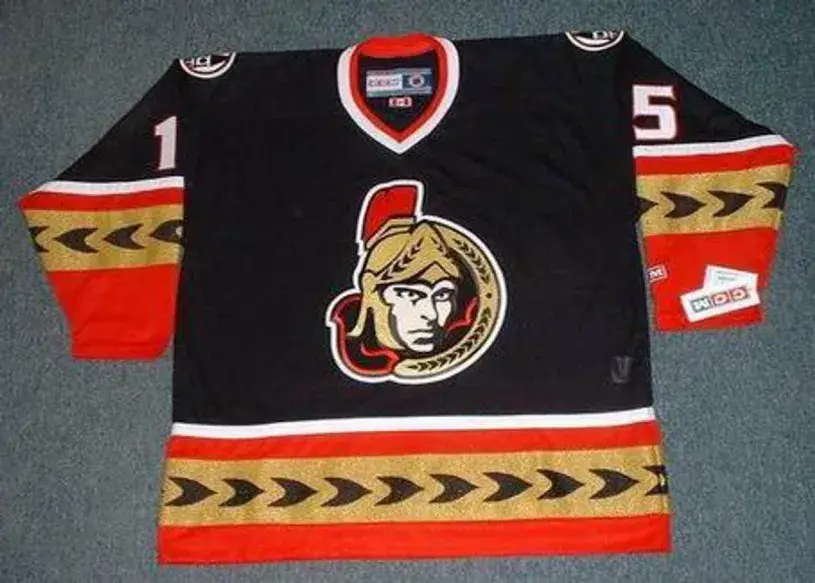 DANY HEATLEY Ottawa Senators 2007 CCM Throwback NHL Hockey Jersey