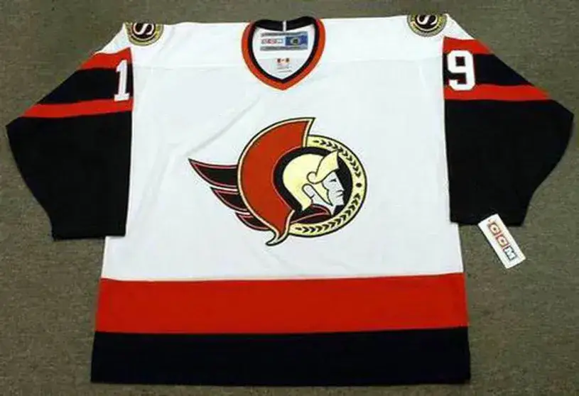 JASON SPEZZA Ottawa Senators 2007 CCM Throwback NHL Hockey Jersey