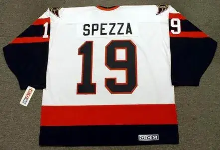 JASON SPEZZA Ottawa Senators 2007 CCM Throwback NHL Hockey Jersey 