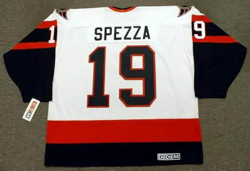 JASON SPEZZA Ottawa Senators 2007 CCM Throwback NHL Hockey Jersey 