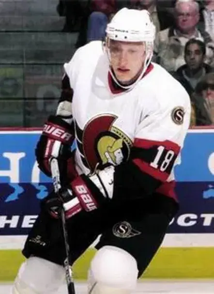 MARIAN HOSSA Ottawa Senators 2002 CCM Throwback NHL Hockey Jersey 