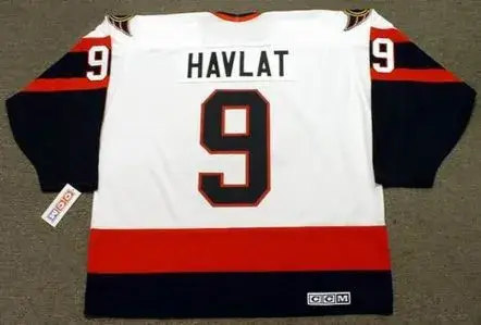 MARTIN HAVLAT Ottawa Senators 2003 CCM Throwback NHL Hockey Jersey 