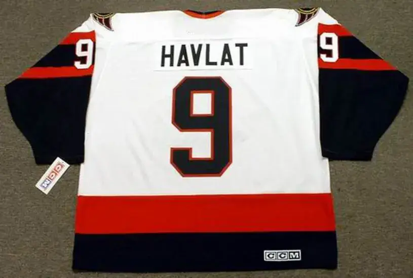MARTIN HAVLAT Ottawa Senators 2003 CCM Throwback NHL Hockey Jersey 