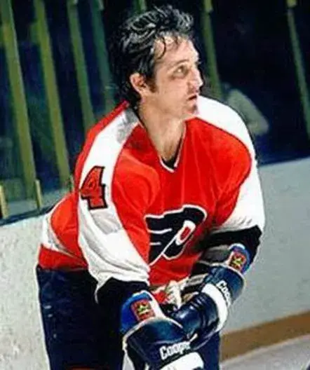 BARRY ASHBEE Philadelphia Flyers 1972 CCM Vintage Throwback Away NHL Jersey 