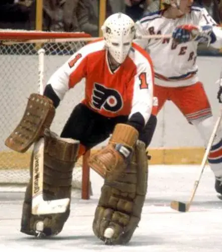 BERNIE PARENT Philadelphia Flyers 1974 Away CCM Throwback NHL Hockey Jersey 