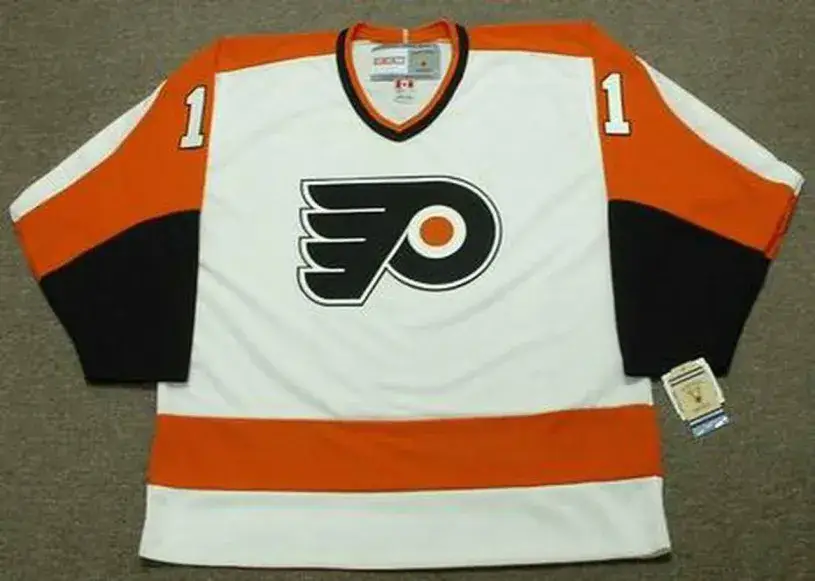 BERNIE PARENT Philadelphia Flyers 1974 Home CCM Throwback NHL Hockey Jersey