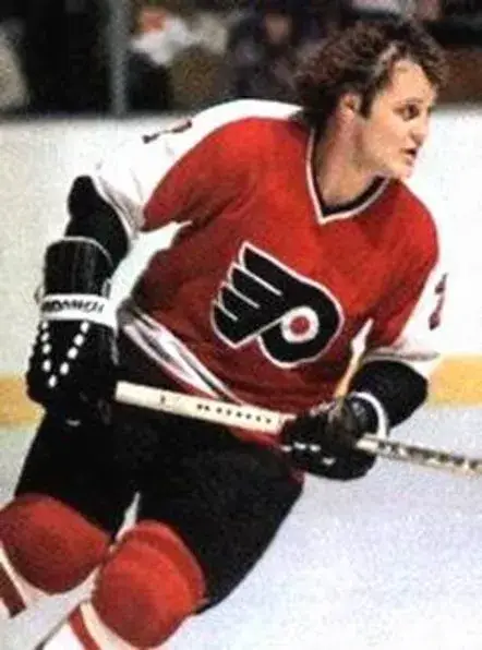 BILL BARBER Philadelphia Flyers 1974 CCM Vintage Throwback Away NHL Jersey 