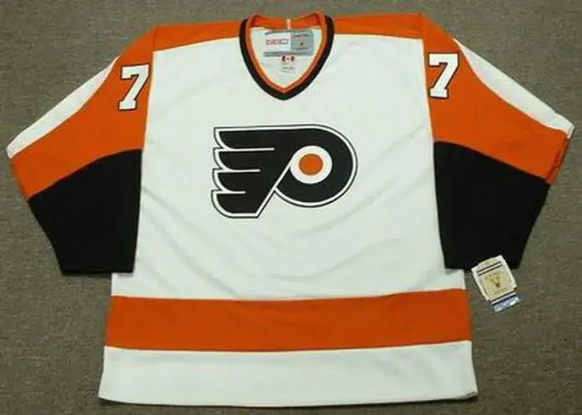 BILL BARBER Philadelphia Flyers 1974 CCM Vintage Throwback Home NHL Jersey