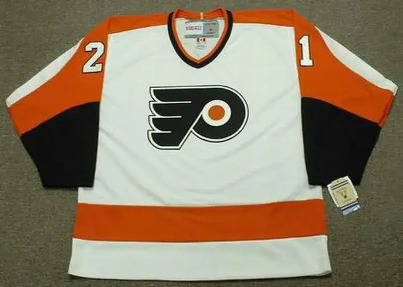 BILL FLETT Philadelphia Flyers 1972 CCM Vintage Throwback Home NHL Jersey