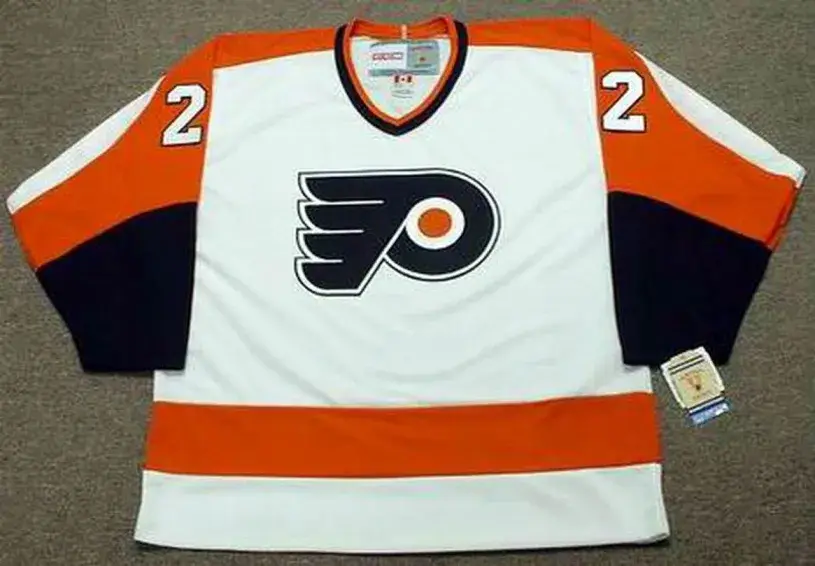 BOB DAILEY Philadelphia Flyers 1980 CCM Vintage Throwback Home NHL Jersey