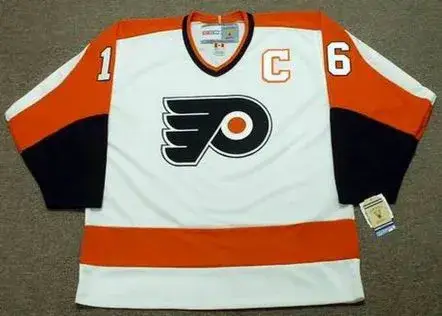 BOBBY CLARKE Philadelphia Flyers 1974 CCM Vintage Throwback Home NHL Jersey