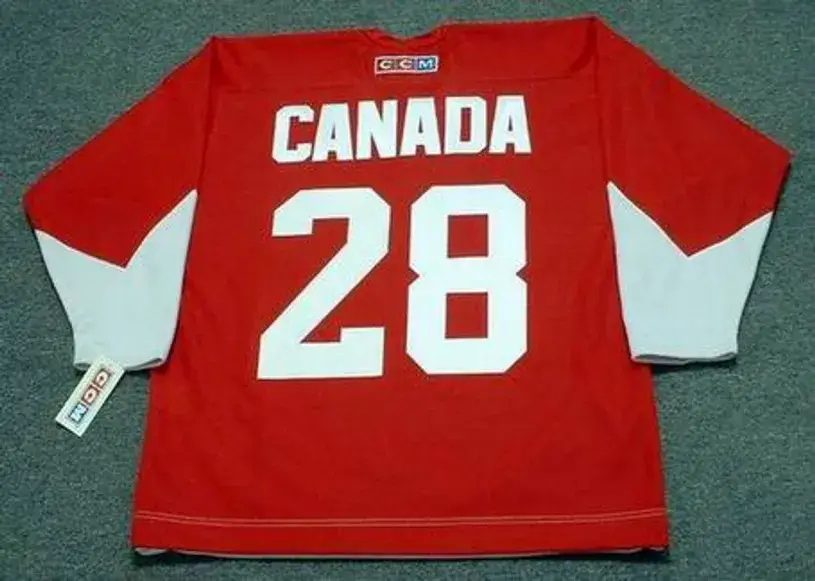 BOBBY CLARKE Team Canada 1972 CCM Throwback Hockey Jersey 