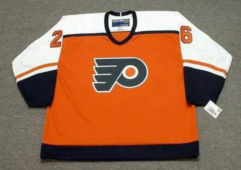 BRIAN PROPP Philadelphia Flyers 1985 Away CCM Throwback NHL Hockey Jersey
