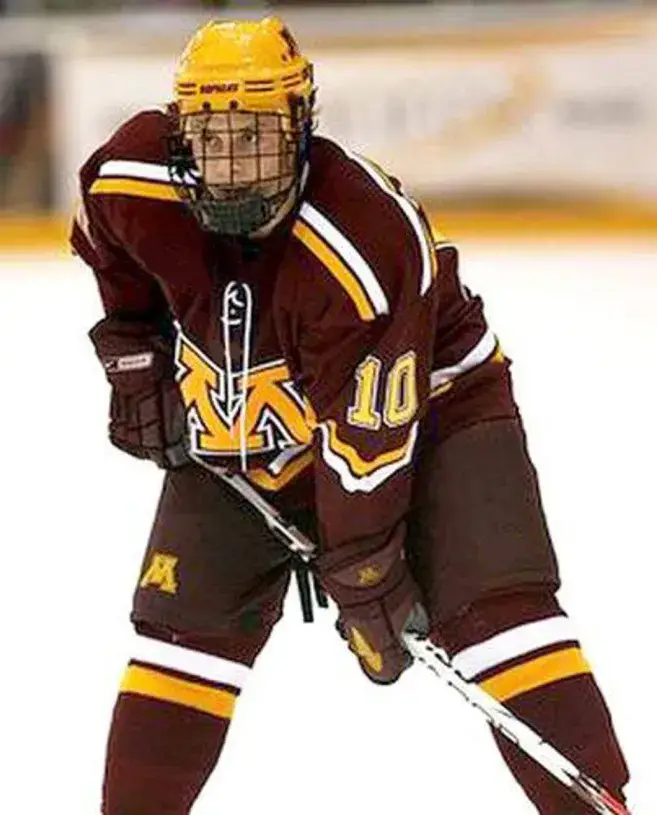 ALEX GOLIGOSKI Minnesota Gophers 2006 NCAA Throwback Hockey Jersey 