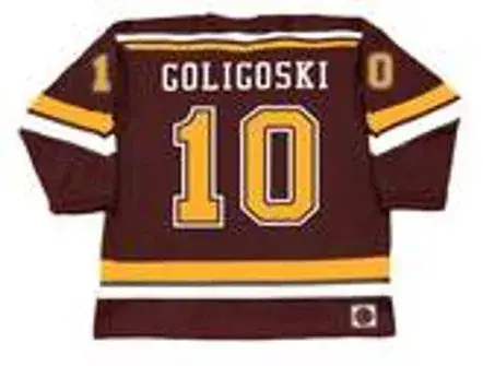 ALEX GOLIGOSKI Minnesota Gophers 2006 NCAA Throwback Hockey Jersey 