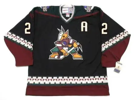 CLAUDE LEMIEUX Phoenix Coyotes 2001 CCM Vintage Throwback NHL Hockey Jersey