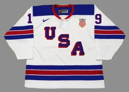 CLAYTON KELLER 2016 USA Nike Throwback Hockey Jersey