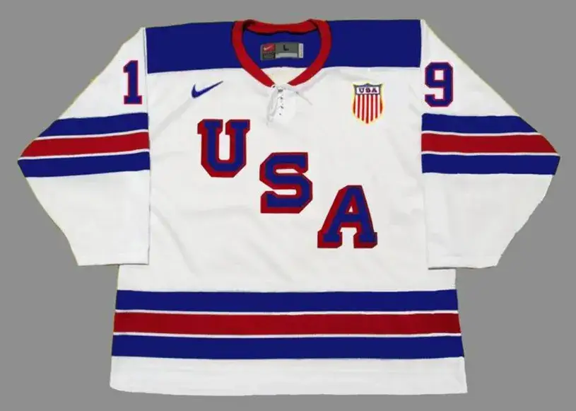 CLAYTON KELLER 2016 USA Nike Throwback Hockey Jersey