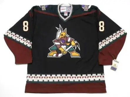 DANIEL BRIERE Phoenix Coyotes 2001 CCM Vintage Throwback NHL Hockey Jersey