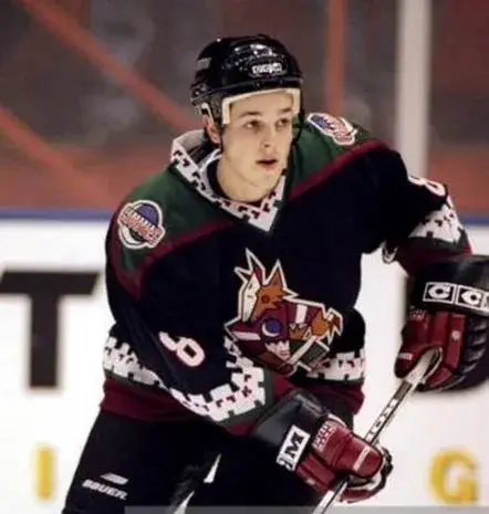 DANIEL BRIERE Phoenix Coyotes 2001 CCM Vintage Throwback NHL Hockey Jersey 