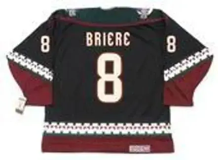 DANIEL BRIERE Phoenix Coyotes 2001 CCM Vintage Throwback NHL Hockey Jersey 