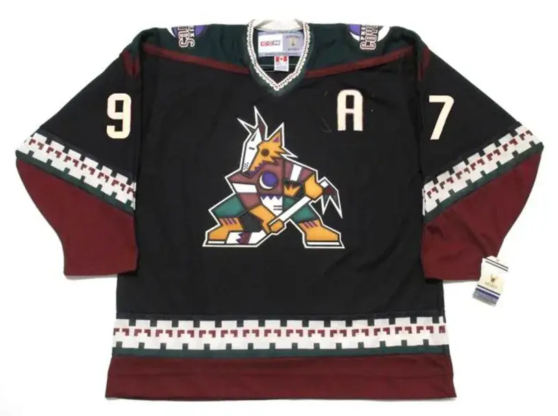 JEREMY ROENICK Phoenix Coyotes 1998 CCM Vintage Throwback NHL Hockey Jersey