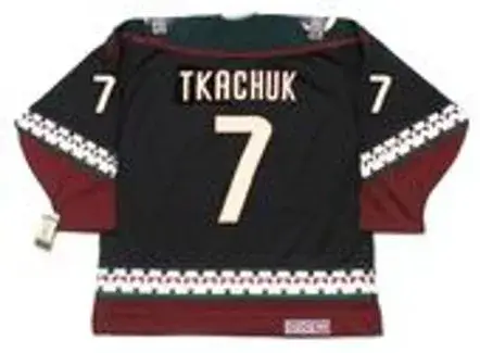 KEITH TKACHUK Phoenix Coyotes 1998 CCM Vintage Throwback NHL Hockey Jersey 