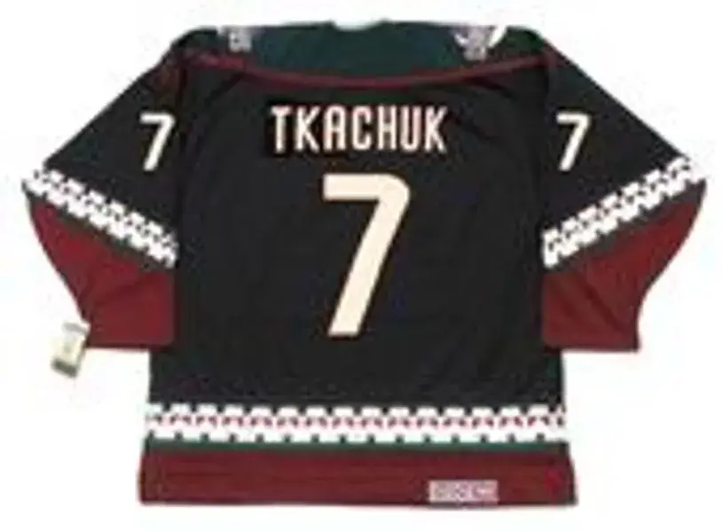 KEITH TKACHUK Phoenix Coyotes 1998 CCM Vintage Throwback NHL Hockey Jersey 