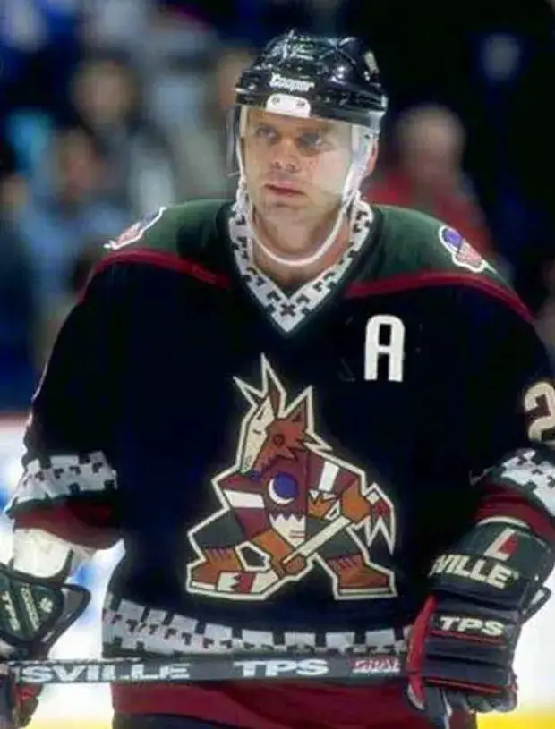 MIKE GARTNER Phoenix Coyotes 1996 CCM Vintage Throwback NHL Hockey Jersey 