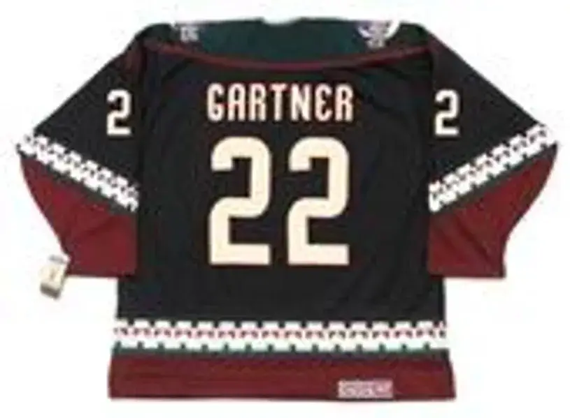 MIKE GARTNER Phoenix Coyotes 1996 CCM Vintage Throwback NHL Hockey Jersey 